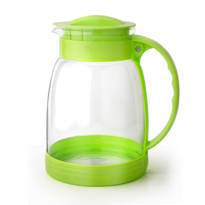 Good Quality Large Capacity Plastic Lid Heat Resistant Glass Kettle Teapot