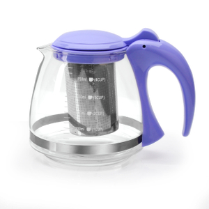 750/1200ML Glass Teapot With Infuser Modern Heat Resistant Glass Teapot